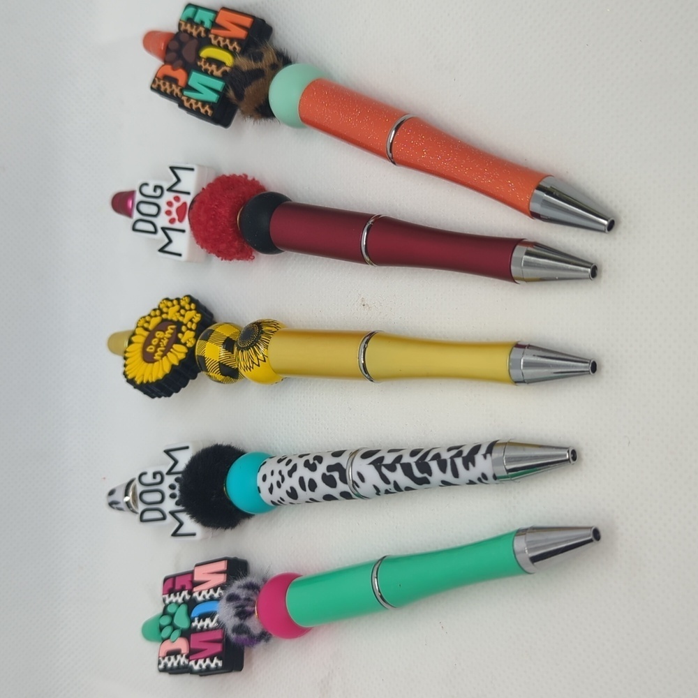 1 Dog Mom Custom Pen - Orange